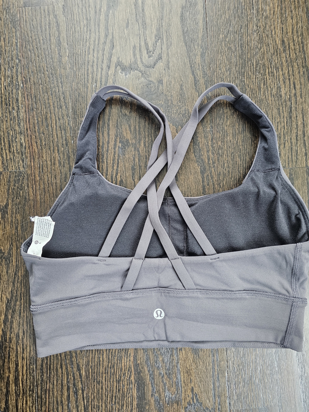 lululemon athletica Women's Strappy Sports Bra in Gray
